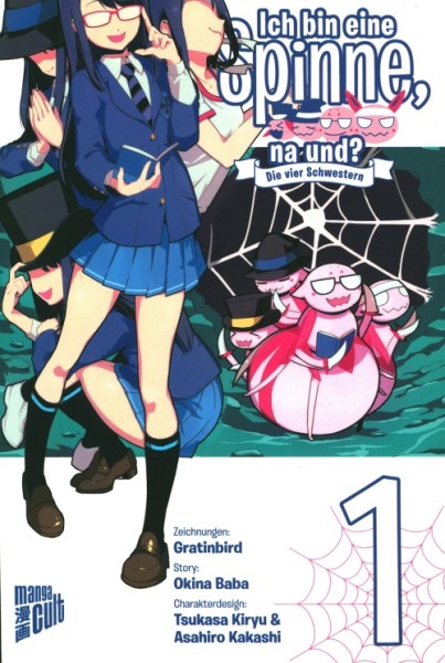 Ich bin eine Spinne, na und? - Vier Schwestern (Manga Cult, Tb.) Nr. 1-6