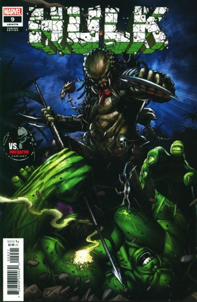 Hulk (2022) Predator Variant Cover 9