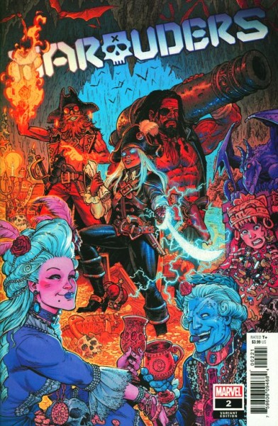 Marauders (2019) 1:25 Variant Cover 2