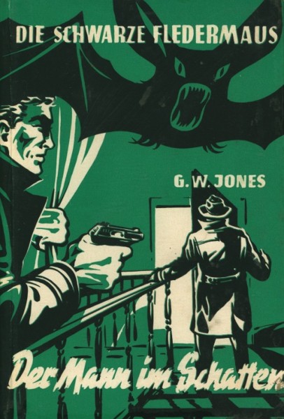 Schwarze Fledermaus Leihbuch Mann im Schatten (Widukind)