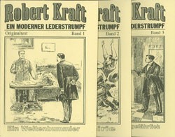 Robert Kraft: Ein mod. Lederstrumpf (Reprints, Vorkrieg) Nr. 1-10 kpl. (neu)