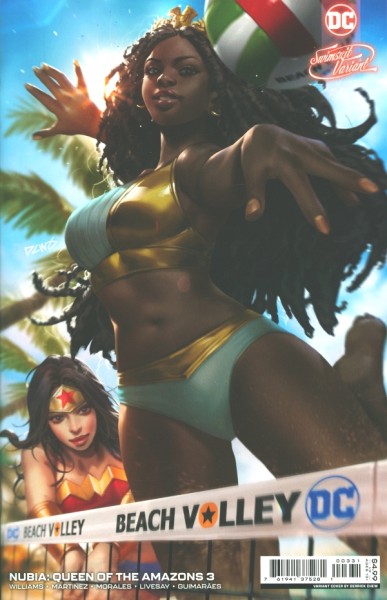 Nubia: Queen of the Amazons (2022) Swimsuit Variant Cover 3