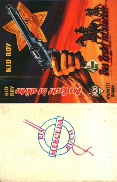 Kid Roy Leihbuch SU Recht ist stärker (Merceda) nur Schutzumschlag