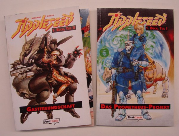 Appleseed (Feest, Br.) Nr. 1-9 kpl. (Z2)