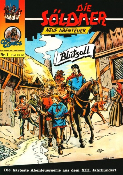 Söldner Neue Abenteuer (CCH, Gb.) Nr. 1-6 kpl. (Z1)