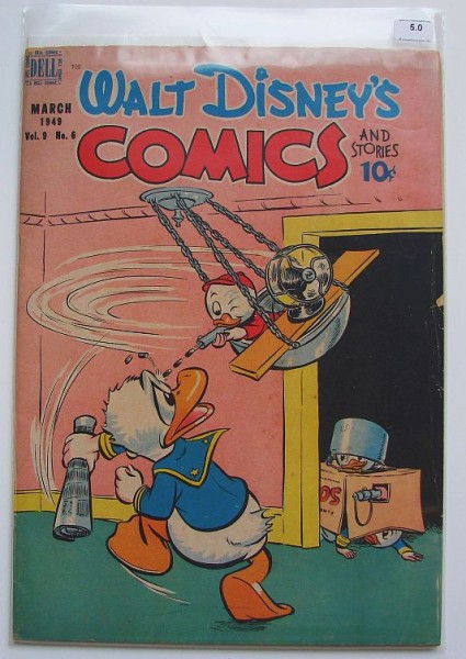 Walt Disney`s Comics and Stories Nr.102 Graded 5.0