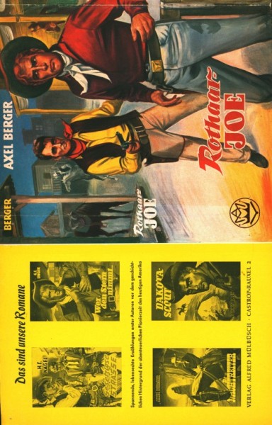 Berger, Axel Leihbuch SU Rothaar-Joe (Mülbüsch) nur Schutzumschlag