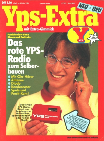 Yps Extra (Gruner + Jahr, GbÜ)
ohne Gimmick Nr. 1