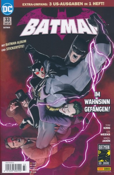 Batman (Panini, Gb., 2017) Nr. 33,77,103