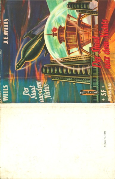 Wells, J.E. Leihbuch SU Staat aus dem Nichts (Bewin) nur Schutzumschlag