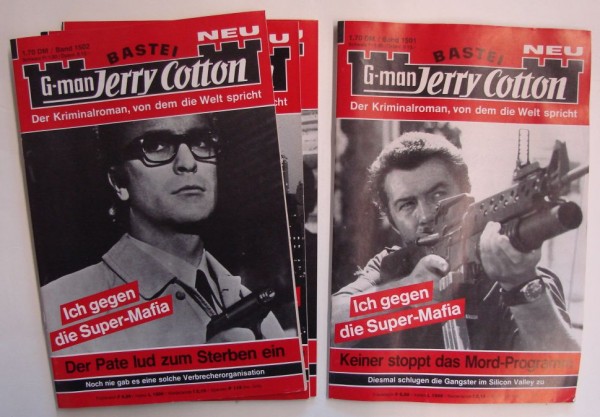 Jerry Cotton in 100er Paketen 1.Auflage (Bastei) Nr. 1501-1600 zus. (Z0-1)