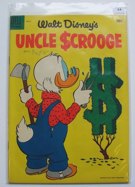 Uncle Scrooge Nr.09 Graded 6.0