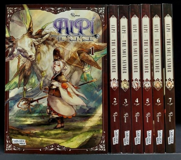 Alpi - The Soul Sender (Carlsen, Tb.) Nr. 1-7 kpl. (neu)