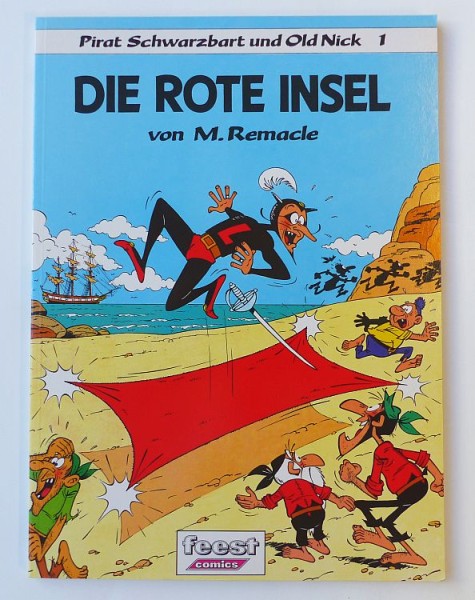 Pirat Schwarzbart und Old Nick (Feest, Br.) Nr. 1-9 kpl. (Z1-)