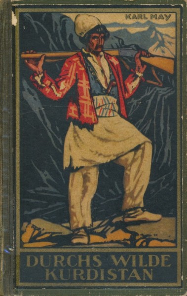 Karl May's gesammelte Werke (Radebeul 1915-1945) Nr. 2 Durchs wilde Kurdistan (138.-262. Tsd.) Halbl