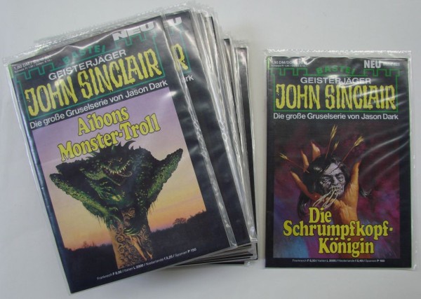 John Sinclair in 100er Paketen (Bastei) 1. Auflage Nr. 601-700 zus. (Z0-1)