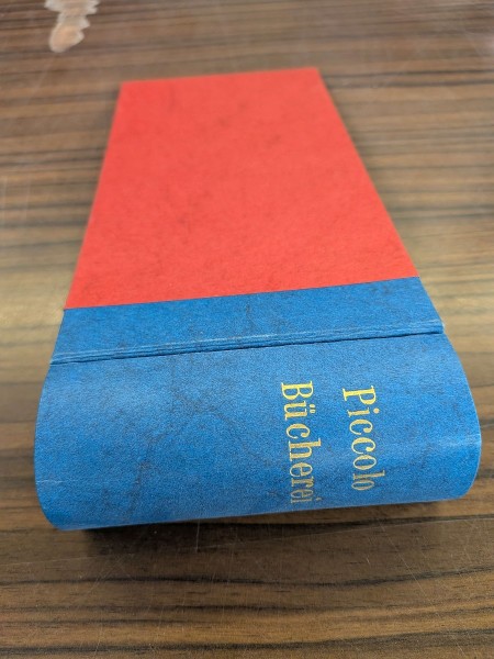 Lehning-Verlag SM Piccolo-Mappe ohne Helden (rot/blau) mit Piccolo Bücherei Sammelmappe