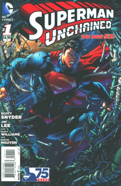 Superman Unchained (2013) 1-9 kpl. (Z1)