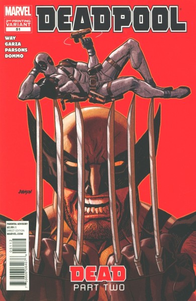 Deadpool (2008) 2nd Printing Variant Cover 51