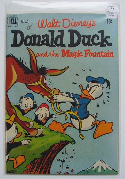 Donald Duck (Four Color) Nr.339 Graded 8.0