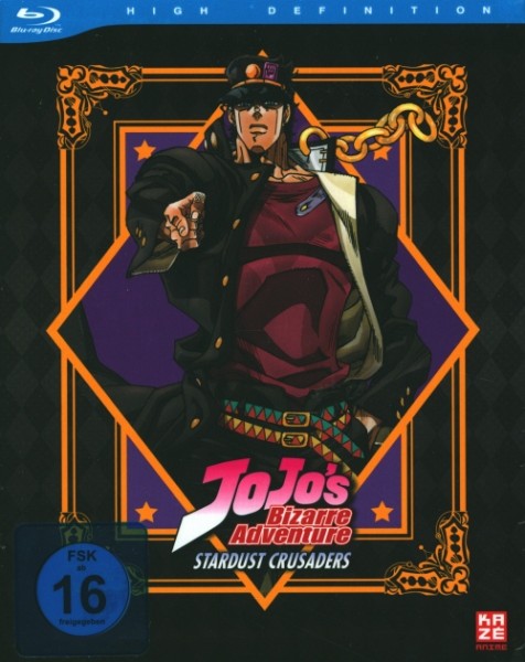 Jojo´s Bizzare Adventure Staffel 2 Vol.1 Blu-ray mit Sammelschuber