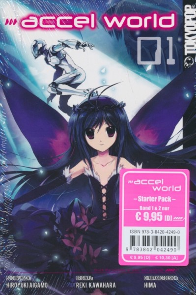 Accel World (Tokyopop, Tb.) Starter Pack (Band 01+02)
