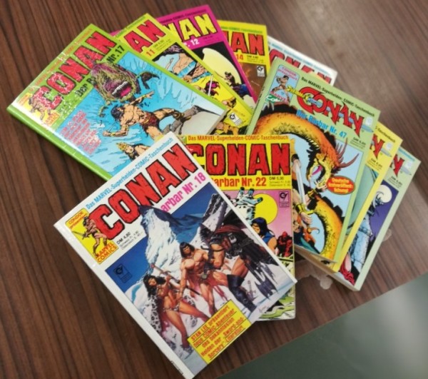 Paket 3806 10 verschiedene Conan Taschenbücher (Condor, Tb.) (Z0-2)
