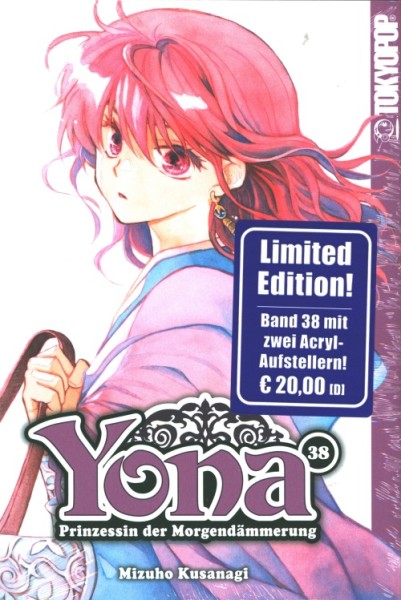 Yona - Prinzessin der Morgendämmerung (Tokyopop, Tb.) Nr. 38 Limited Edition mit Mini-Fan Book