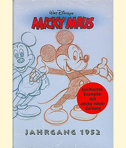 Micky Maus Reprintkassetten (Ehapa, Kassette) Jahrgang 1952-1957 kpl. + Sonderhefte 1-3 kpl. (Z1-2)
