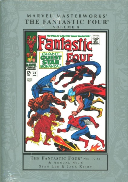 Marvel Masterworks (2003) Fantastic Four HC Vol.8