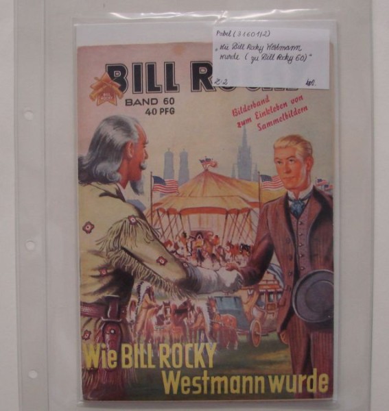 Bill Rocky (Pabel) mit Sammelbildern Nr. 60, 64a