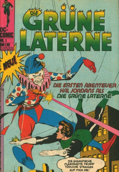 Grüne Laterne (Williams, Gb.) Nr. 1-12