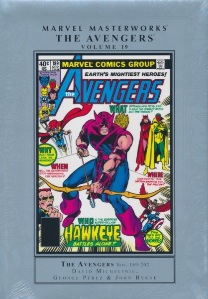 Marvel Masterworks (2003) Avengers HC Vol.19