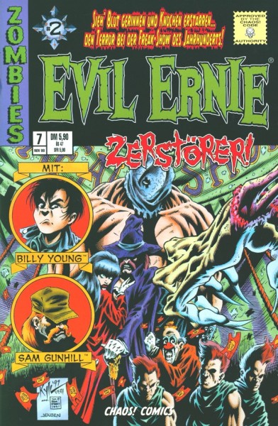 Evil Ernie: farbig (Chaos!, Gb.) Variant Nr. 7