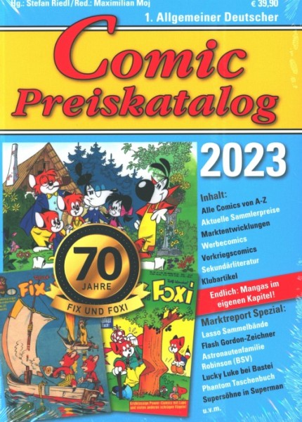 Comic-Preiskatalog 2023 SC