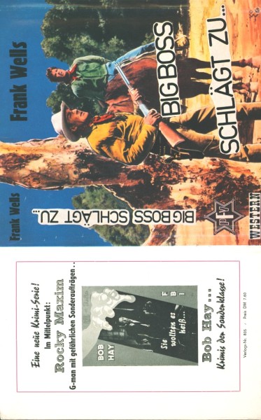 Wells, Frank Leihbuch SU Big Boss schlägt zu (Feldmann) nur Schutzumschlag