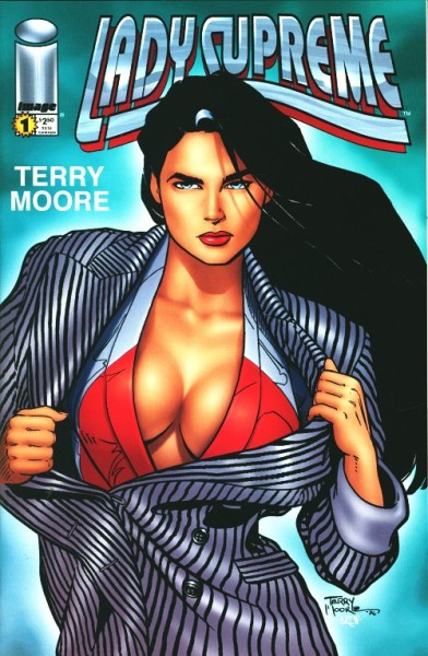 Lady Supreme (1996) Blue Variant Cover 1