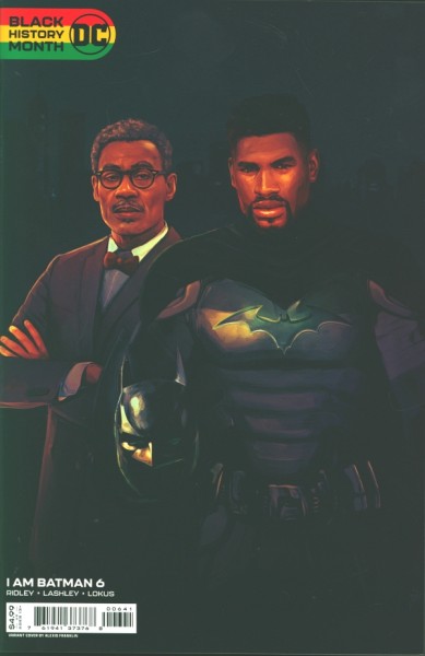 I Am Batman (2021) Black History Month Variant Cover 6