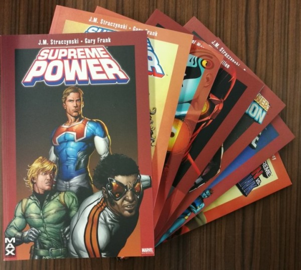Marvel Max (Panini, Br.) Supreme Power Nr. 1-5 kpl. + Squadron Supreme Nr. 1+2 kpl. (Z1)