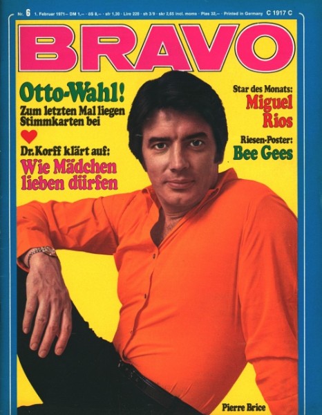 Bravo Jahrgang 1971 Nr. 1-52