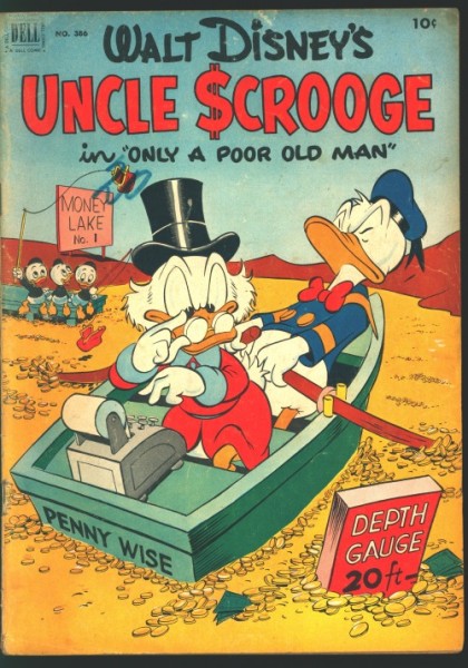 Uncle Scrooge (Four Color) Nr.386 Graded 2.5