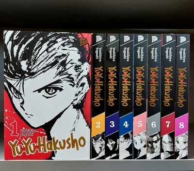 Yu Yu Hakusho (Manga Cult, Tb.) Nr. 1-8 kpl. ( neu)