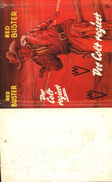 Buster, Red Leihbuch SU Colt regiert (Wiesemann) nur Schutzumschlag