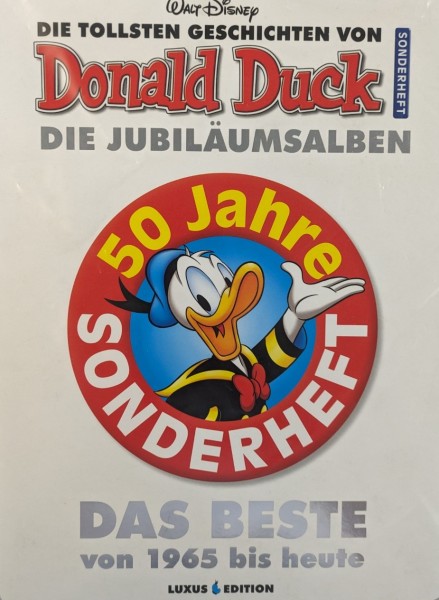 Tollsten Geschichten von Donald Duck Jubiläumsalben (Ehapa, Br., Kassette) Luxusausgabe