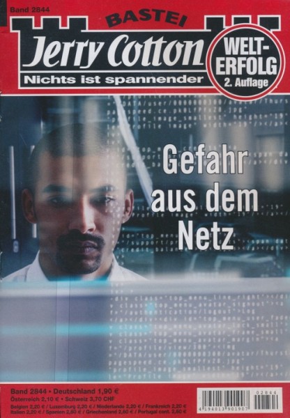Jerry Cotton 2. Auflage 2844