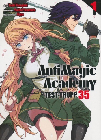 Anti Magic Academy Test-Trupp 35 (Planet Manga, Tb.) Nr. 1,2