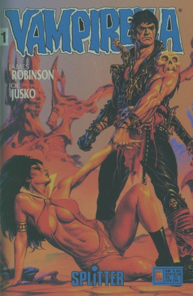 Vampirella (Splitter, Gb.) Buchhandelsausgabe Nr. 1-17 kpl. (Z1)