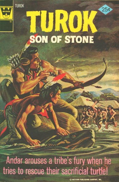 Turok, Son of Stone (1973, Whitman) 86,89-95,97-99,101,102,104,105,110,111,116-119,126-130