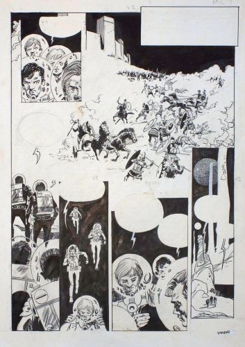 Originalzeichnung (0973) Ferrer ÜF