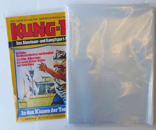 Alben Hüllen (Erber, dünn) per 1000, (für Asterix)